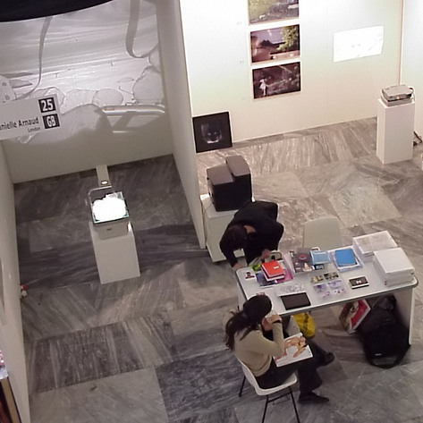 Danielle Arnaud stand at Artissima