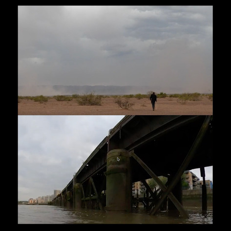 Video Still from Over/Under version of work