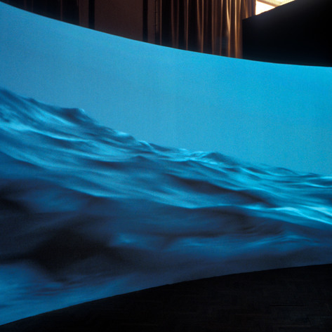 The parabolic installation in Siena