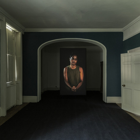 Mirror V installed at Danielle Arnaud gallery, London