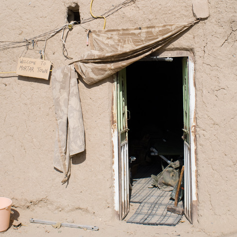 Accommodation at FOB Sangin