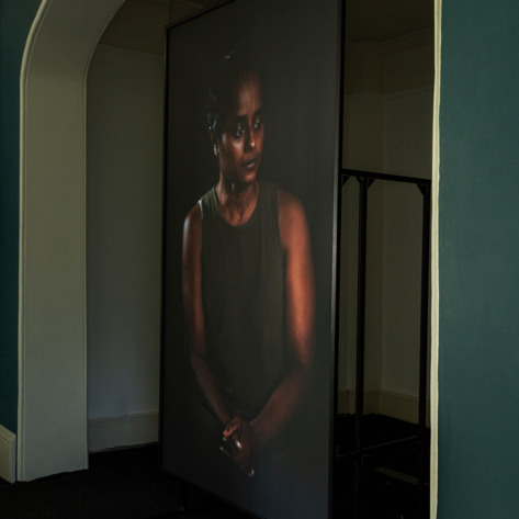 Mirror V installed at Danielle Arnaud gallery, London