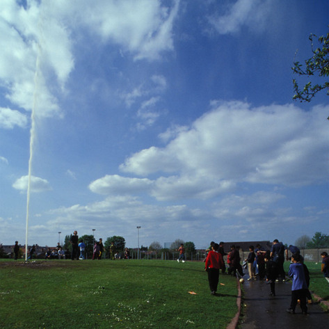 Original Installation of Saltley Geyser